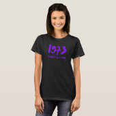 T-shirt 1973 Protéger Roe V Wade Purple (Devant entier)