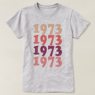 T-shirt 1973 Roe V Wade, Pro Choice, Pro Abortion Rights