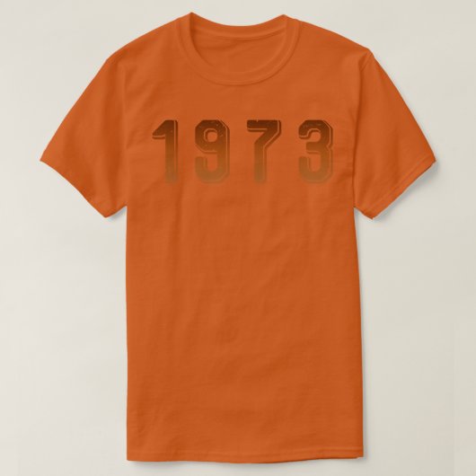 T-shirt 1973 vintage (Design devant)