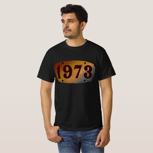 T-SHIRT 1973 VINTAGE (Devant entier)