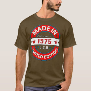 T-shirt 1975 48 Année