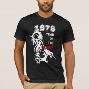 T-shirt 1976 ans de la cohorte de coutume de pièce en t d