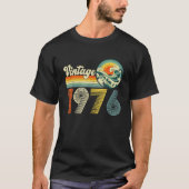 T-shirt 1976 Hommes classiques Femmes nées en 1976 Anniver (Devant)