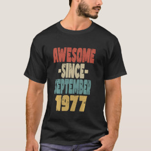 T-shirt 1977 Anniversaire Vintage Retro stupéfiant depuis