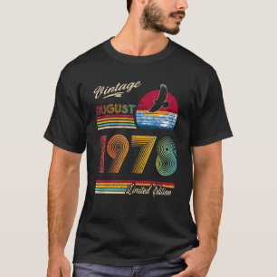 T-shirt 1978 44e anniversaire 44 ans sac
