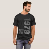 T-shirt 1979 Born birthday present (Devant entier)