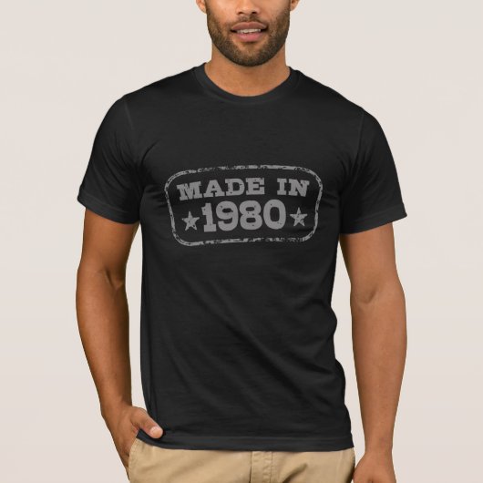 T-SHIRT 1980 (Devant)