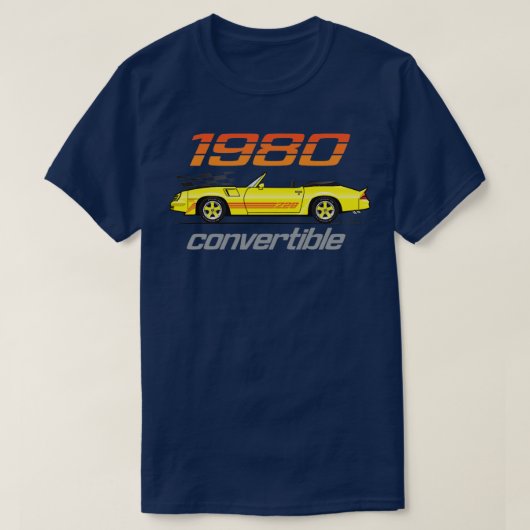 T-shirt 1980 convertible (Design devant)