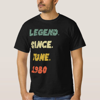 T-shirt 1980. Dons La Légende Des Chemises Depuis Juin 198