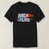 T-SHIRT 1980 RETOUR AU LAB FUNNY MÉDICALE LAB TECH SCIEN (Design devant)