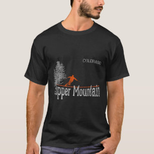 T-shirt 1980 Style Copper Mountain Colorado Skin Vintage