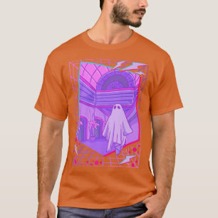 T-shirt 1980 Vaporwave Ghost Sheet Ghost Aesthétique Rétro