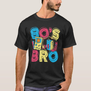 T-shirt 1980s Costume Party Vintage 80s Musique 80s Bro Ei