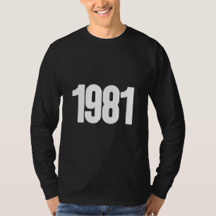 T-SHIRT 1981