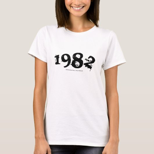 T-SHIRT 1982 (Devant)