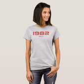 T-shirt 1982 Meilleur morceau, Physical (Devant entier)