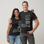 T-shirt 1982 Né cadeau d'anniversaire (Unisexe)
