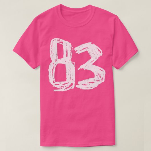 T-SHIRT 1983 (Design devant)