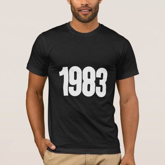 T-SHIRT 1983 (Devant)