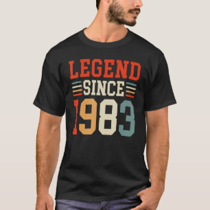 T-shirt 1983 Hommes Femmes 40 ans 40e anniversaire