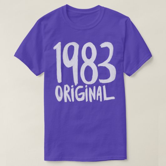 T-shirt 1983 Né en 1983 Année de naissance 1983 (Design devant)
