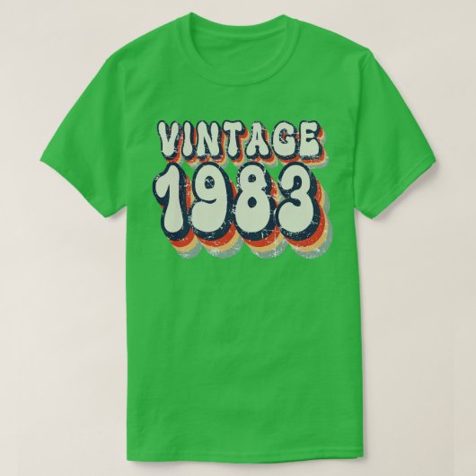 T-shirt 1983 vintage (Design devant)