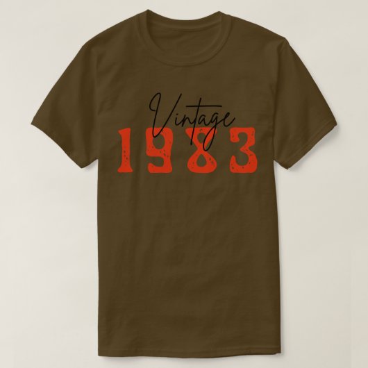 T-shirt 1983 vintage (Design devant)