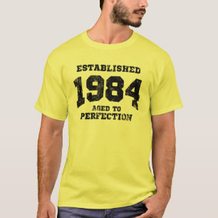 T-shirt 1984 établis âgés à la perfection