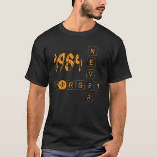 T-shirt 1984 Les Sikhs n'oublient jamais