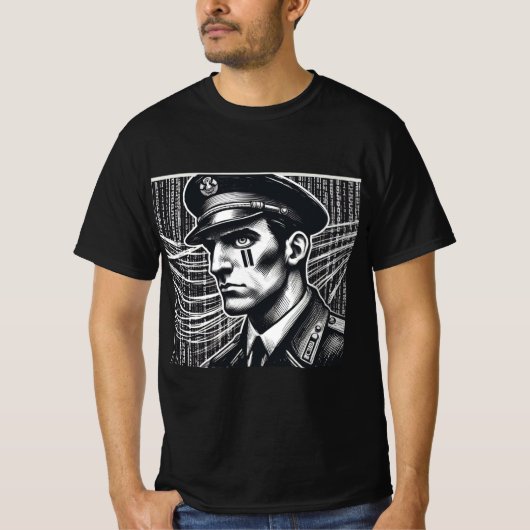 T-shirt 1984 Orwellian Supervision Tee (Devant)