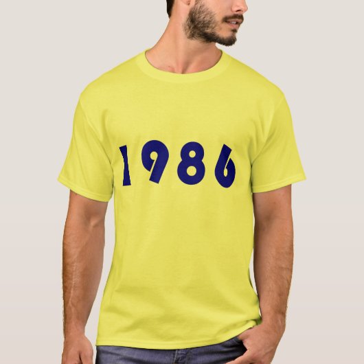 T-shirt 1986 (Devant)