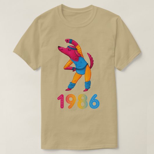 T-SHIRT 1986 (Design devant)
