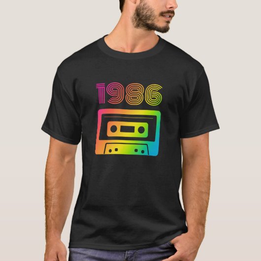 T-shirt 1986 Rétro (Devant)