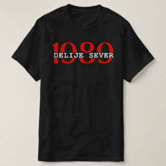 T-shirt 1989 Delije Sever Rouge Blanc