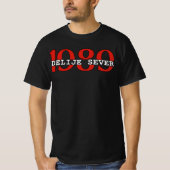 T-shirt 1989 Delije Sever Rouge Blanc (Devant)