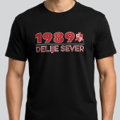 T-shirt 1989 Delije Sever Rouge Blanc