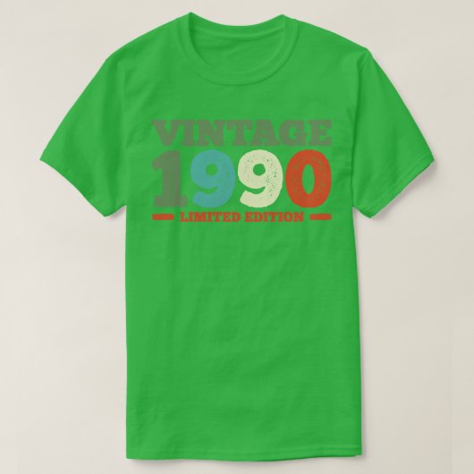 T-SHIRT 1990 (Design devant)