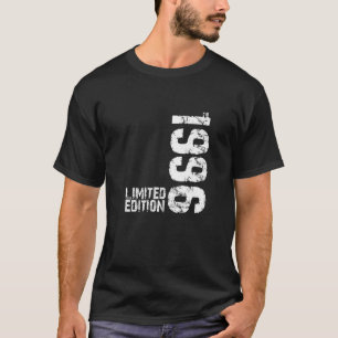 T-shirt 1996 Edition Limitée Anniversaire Vintage Retro Pr
