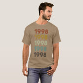 T-shirt 1998 drôle (Devant entier)