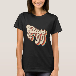 T-shirt 1999 Cl Réunion Rétro Cl De 99 Diplômés Du Lycée