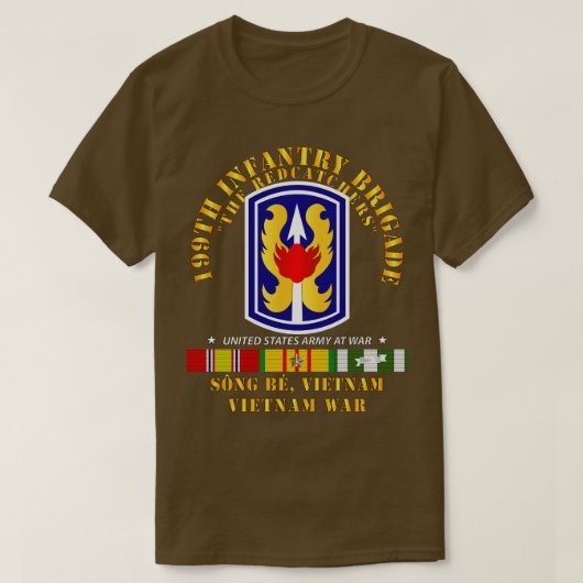 T-shirt 199e brigade d'infanterie Les RedCatchers SSI w VN (Design devant)