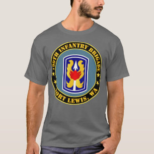 T-shirt 199e Brigade d'infanterie Vétéran de l'ISS Ft Lewi
