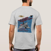 T-shirt 199th FS w/Rapto - De couleur claire (Dos)