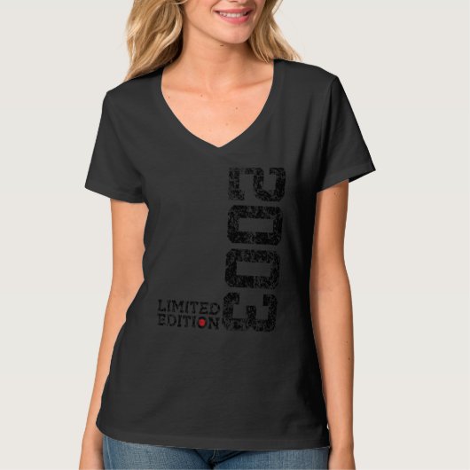 T-shirt 19 ans 19e anniversaire 2003 (Devant)