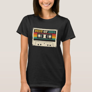 T-shirt 19 Ans Meilleur De 2004 Bande De Cassette 19E Anni