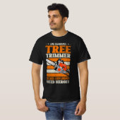 T-shirt 19.Arboriste pour un coupe-arbre (Devant entier)