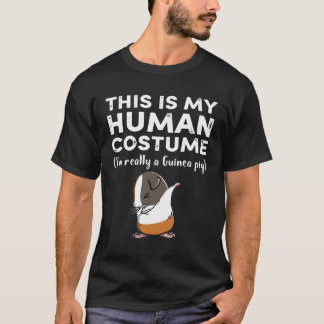 T-shirt 19 C'est mon costume d'humain Je suis vraiment un