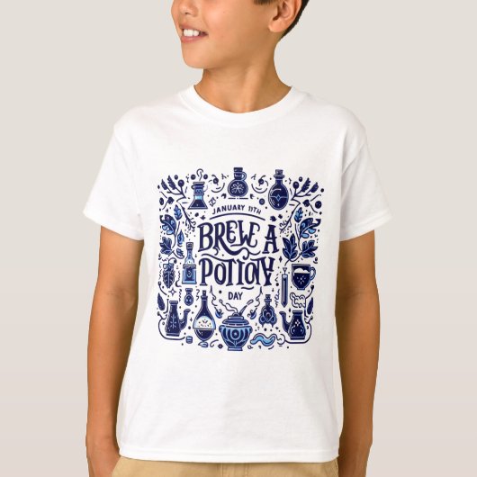 T-shirt 19 janvier - Fête de la potion (Devant)