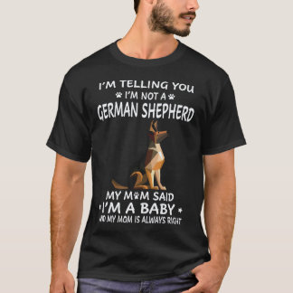 T-shirt 19 Je vous dis que je ne suis pas un berger allema