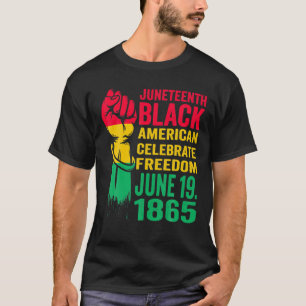 T-shirt 19 Juin 1865 Célébration Free-Ish Pride Fr